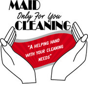 maid only for you cleaning - first clean 25 % off