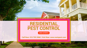 Roots Pest Control | Residential Pest Control